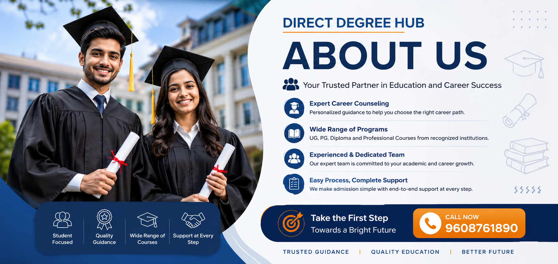 Direct Degree Hub About Us Banner